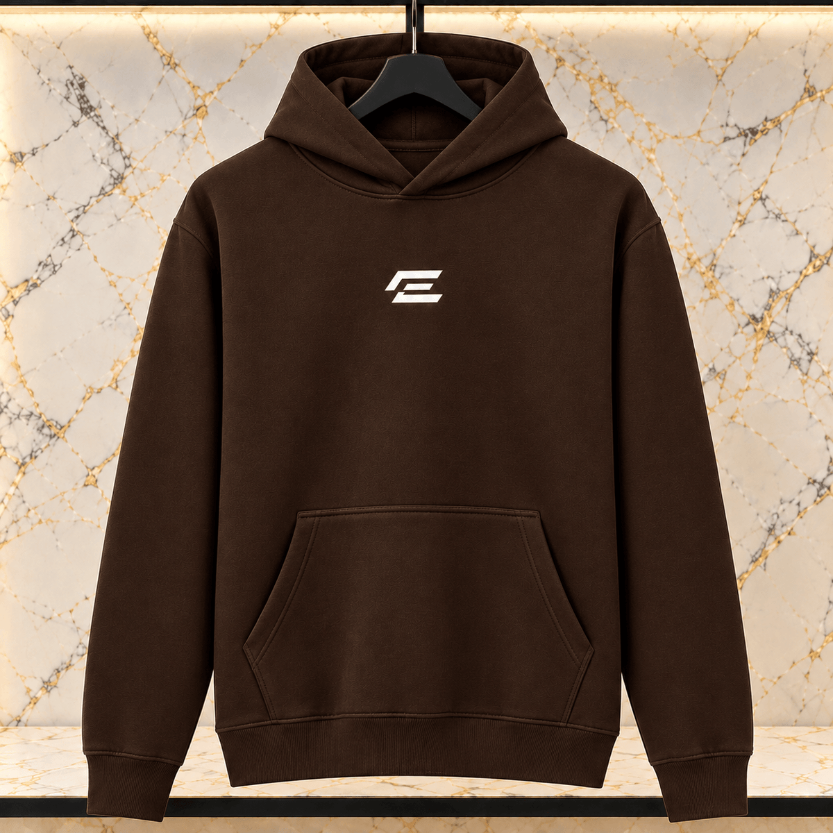 EVERA Essential Oversized Hoodie – Chocolate Brown